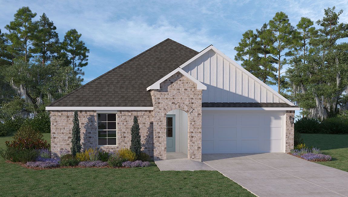 Cottage Cove por D.R. Horton en Lafayette Louisiana