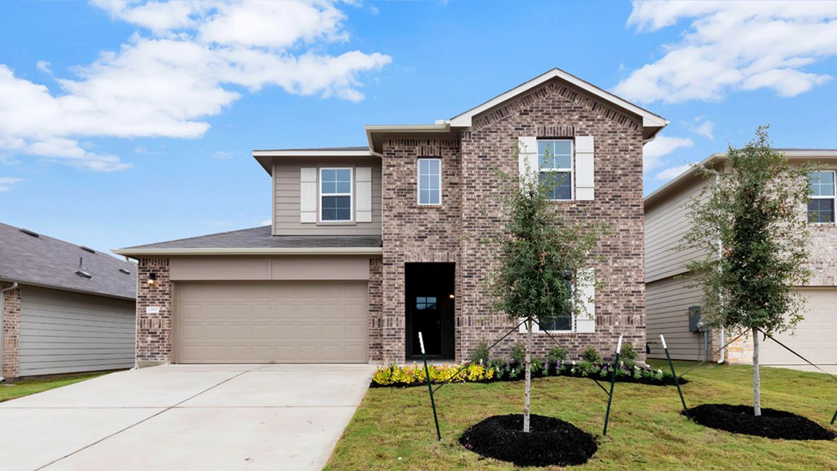 The Naples - Rosenbusch Ranch: Leander, Texas - D.R. Horton