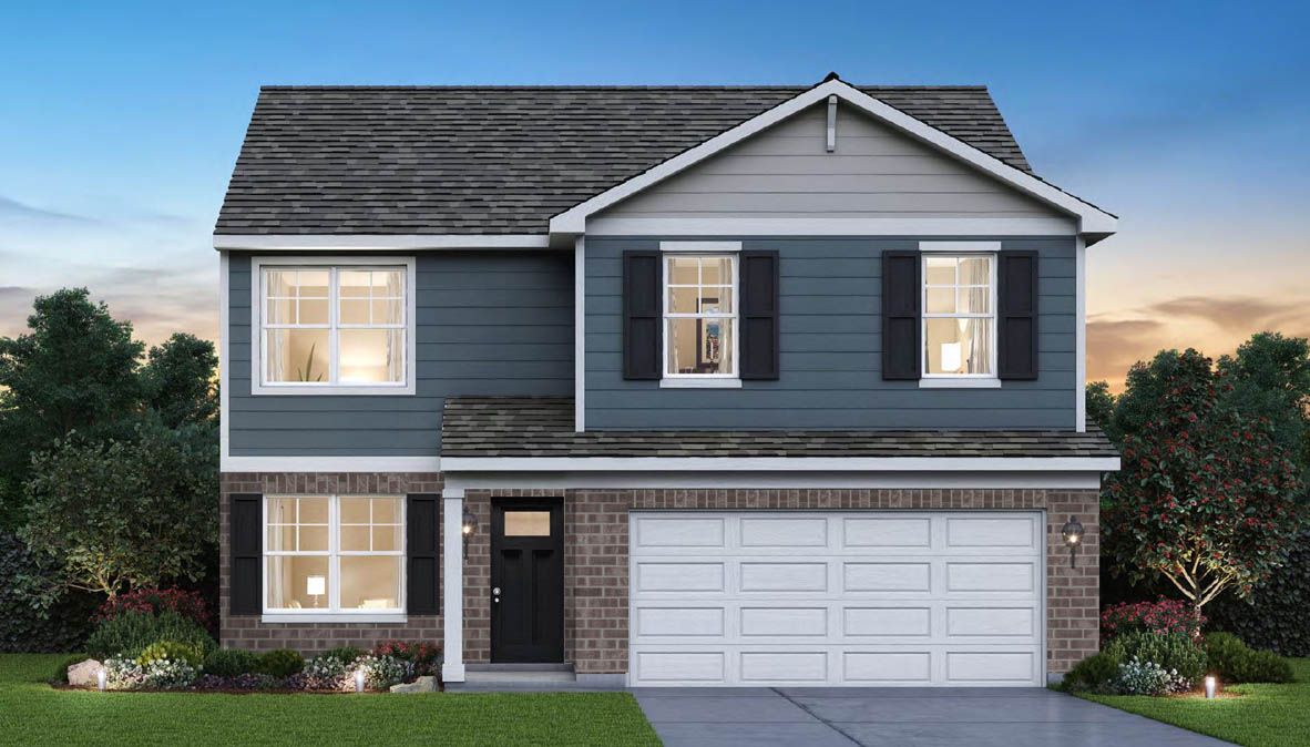 BELLAMY - Cressmoor Estates Single Family Homes: Hobart, Indiana - D.R. Horton