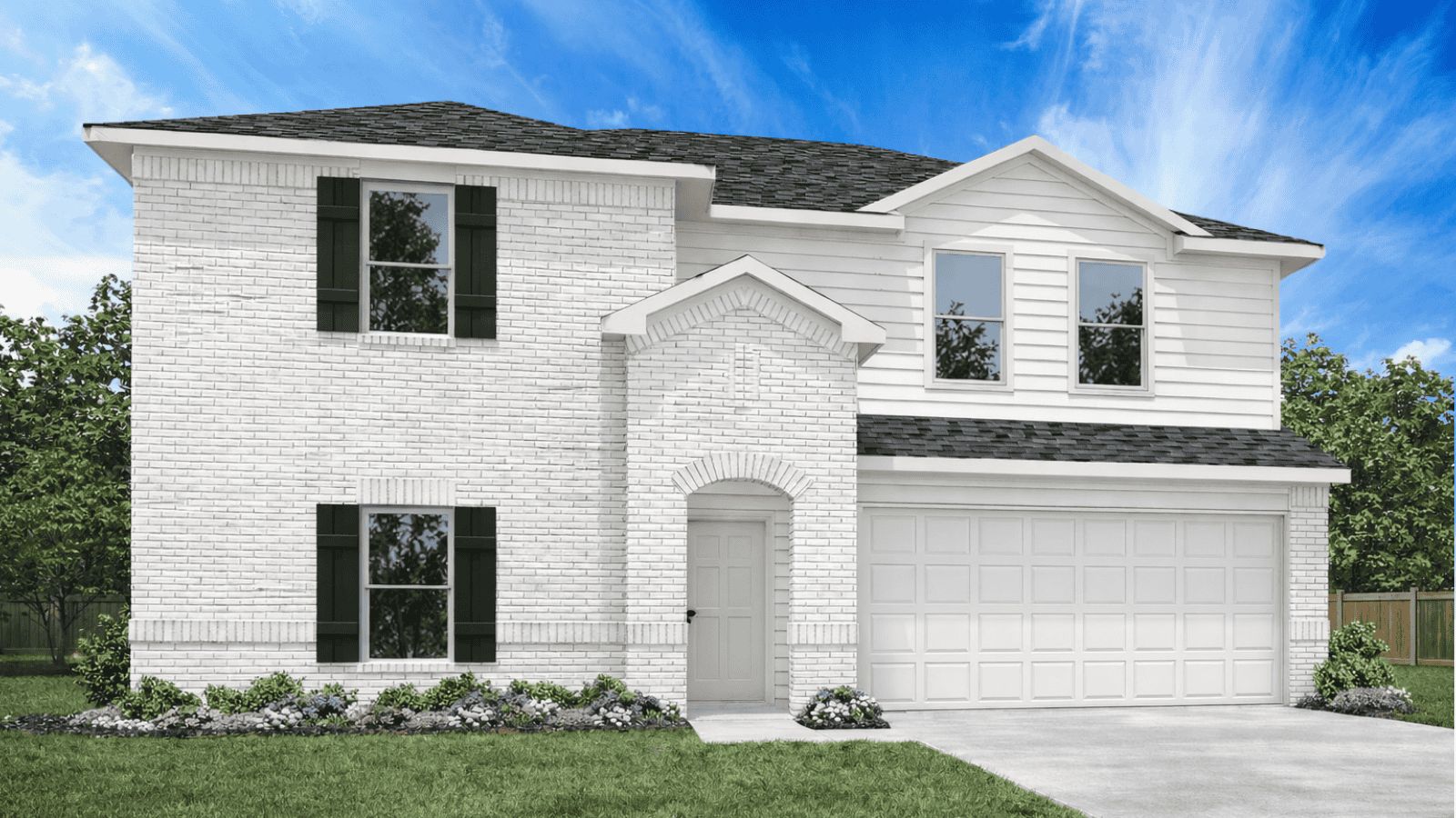 Perry - Cypress Green: Hockley, Texas - D.R. Horton