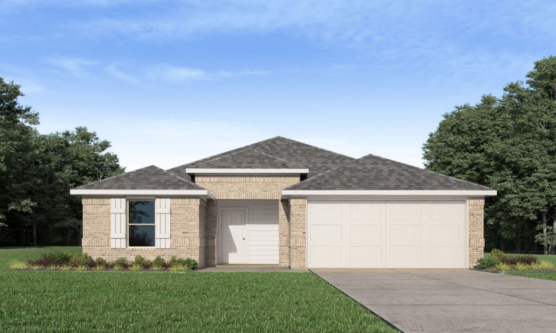 Denton - Newport Pointe: Crosby, Texas - D.R. Horton