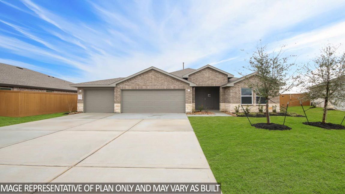 Denton - Sunterra Lakes: Brookshire, Texas - D.R. Horton