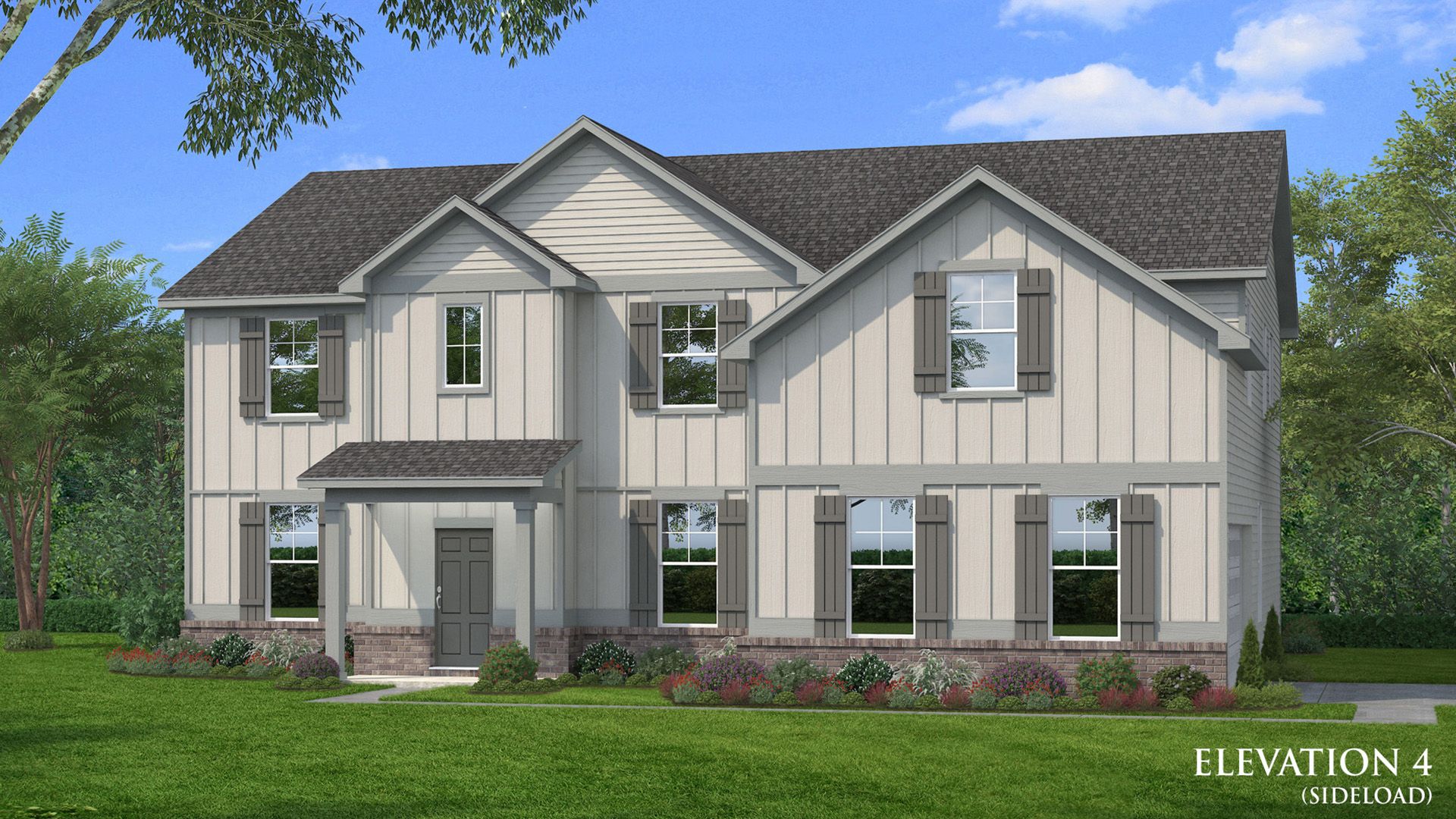 Meridian II - Side Entry - Brighton: Locust Grove, Georgia - DRB Homes