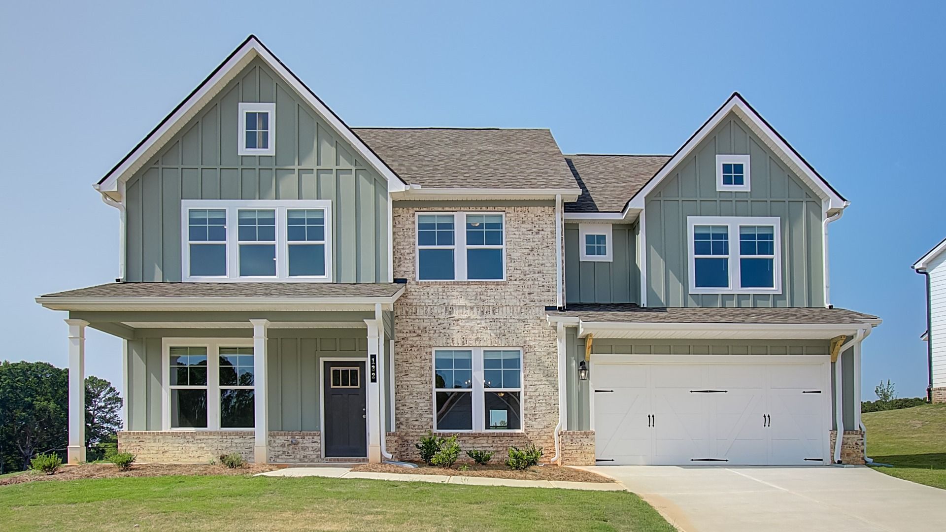 Stonefield - Front Entry - Brighton: Locust Grove, Georgia - DRB Homes
