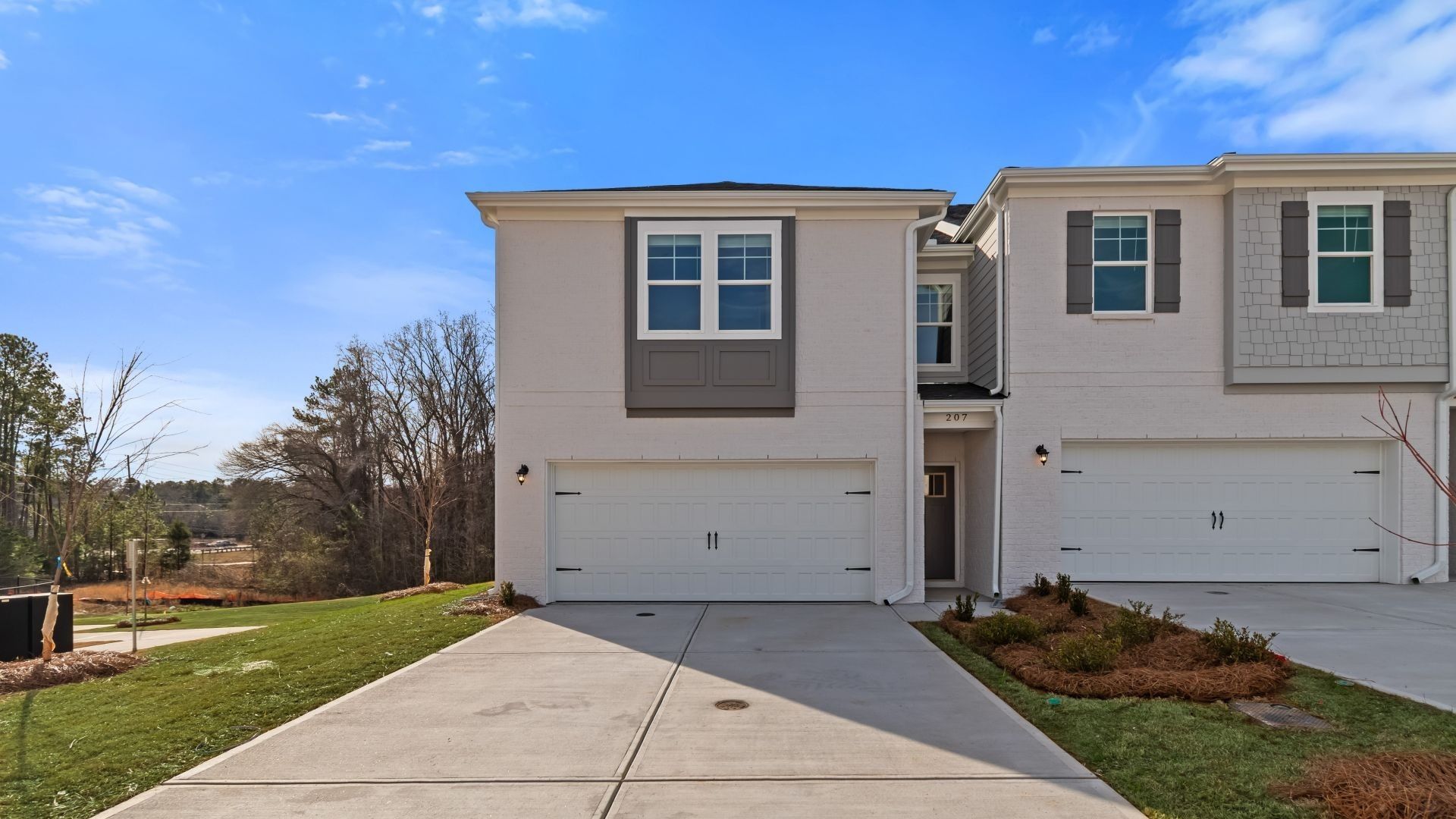 Austin - Alternate - Bowers Farm Townhomes: McDonough, Georgia - DRB Homes