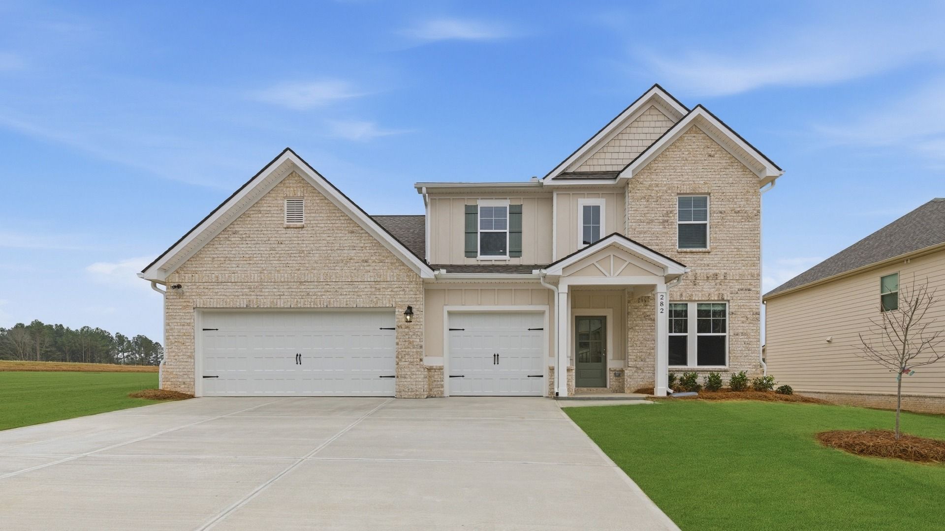 Rainier - Grandview at Millers Mill: Stockbridge, Georgia - DRB Homes