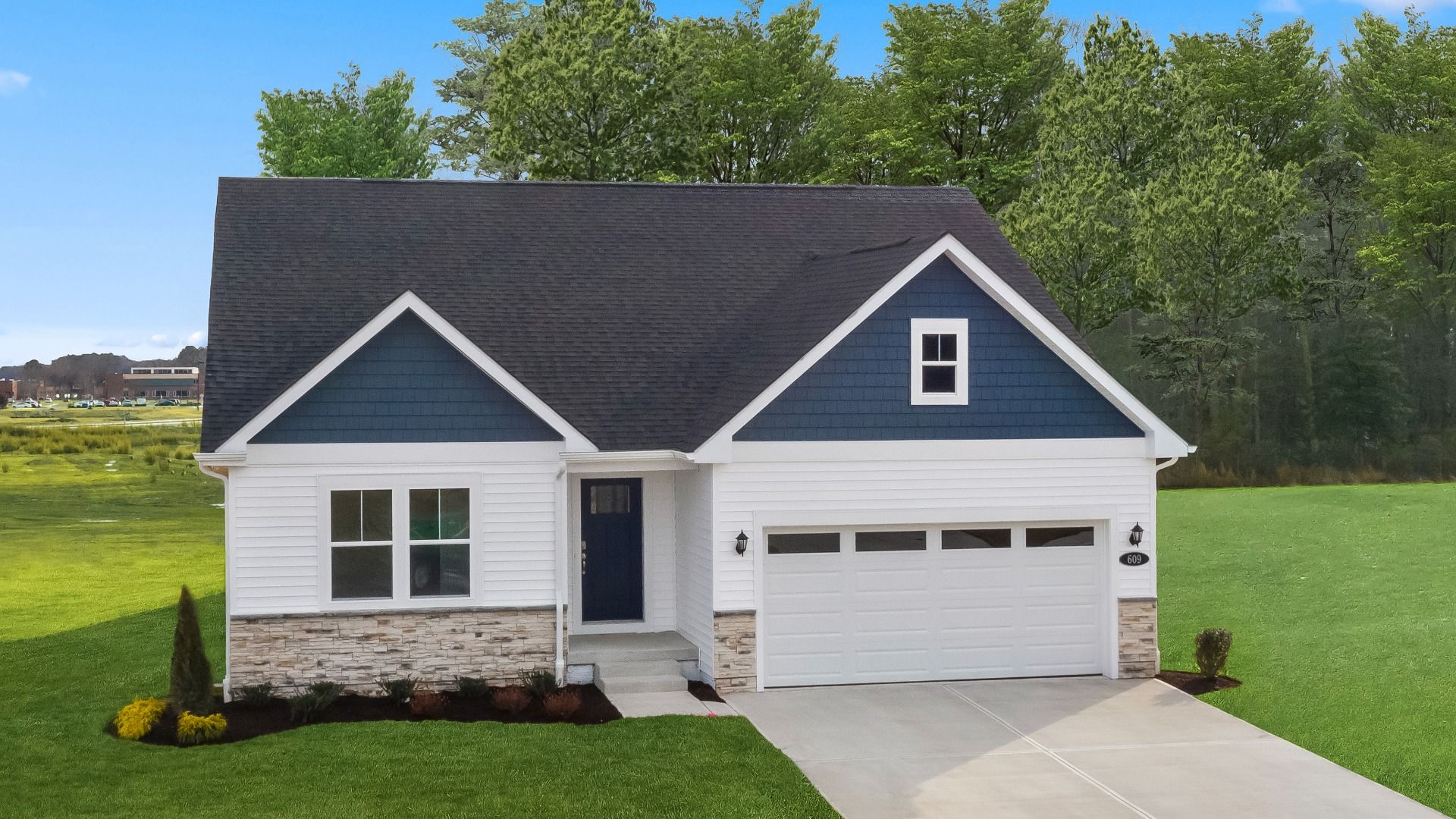 Cranberry II - The Village of College Park: Georgetown, Delaware - DRB Homes