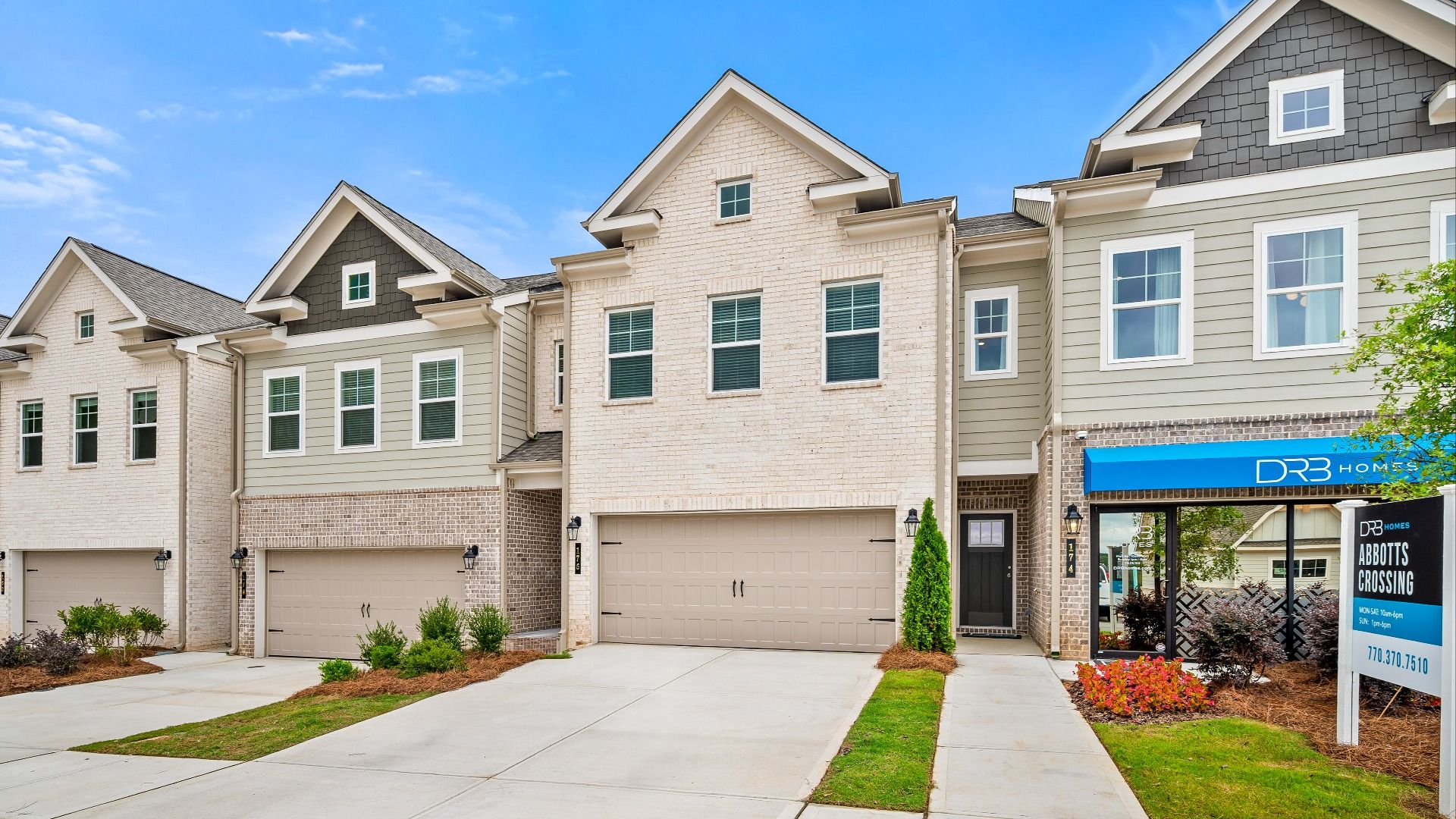 Abbotts Crossing Towns por DRB Homes en Atlanta Georgia