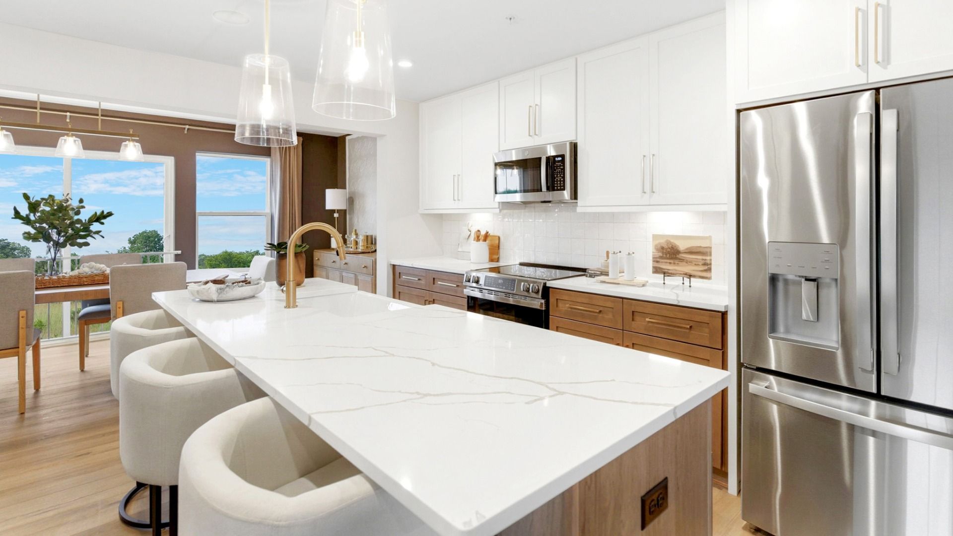 casa en Table Rock Terrace Townhomes por DRB Homes