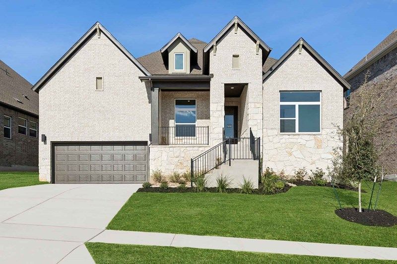 Jacksboro - Wolf Ranch - West Bend: Georgetown, Texas - David Weekley Homes
