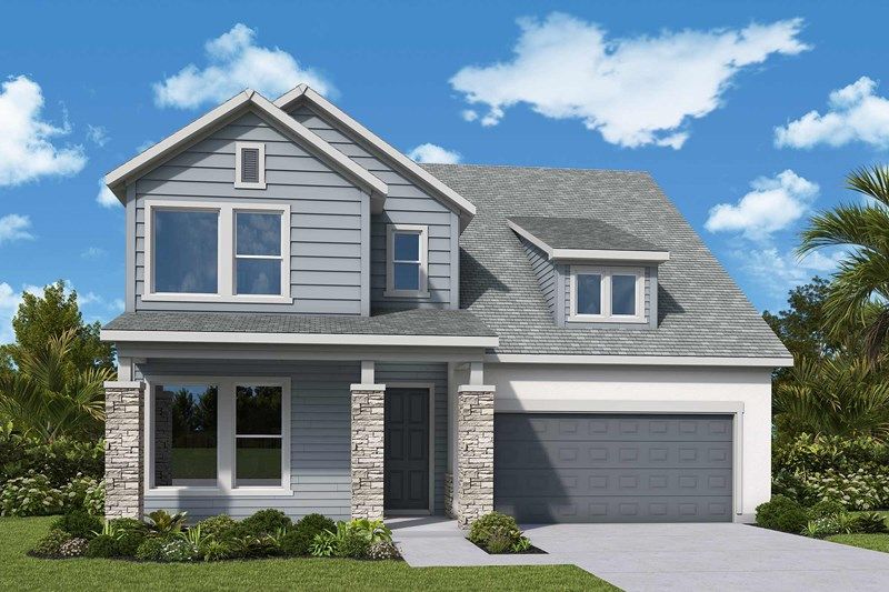Edie - Oakfield at Mount Dora Village Series: Mount Dora, Florida - David Weekley Homes
