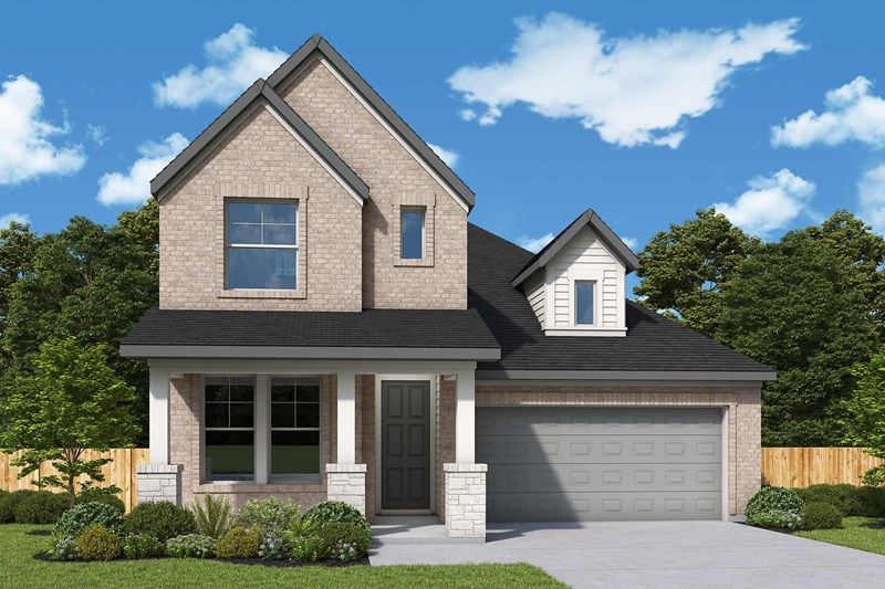 Lilac - Austin Point - Terrace Collection: Richmond, Texas - David Weekley Homes