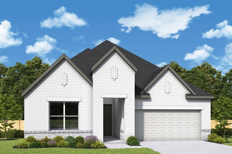 Ancrum - Kissing Tree – Spruce Series: San Marcos, Texas - David Weekley Homes