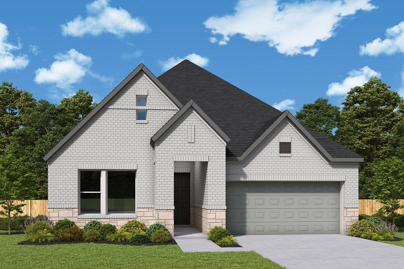 Broxton - Kissing Tree – Spruce Series: San Marcos, Texas - David Weekley Homes