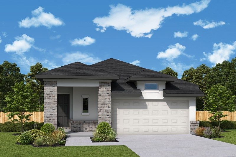 Kissing Tree – Grove Series por David Weekley Homes en Austin Texas