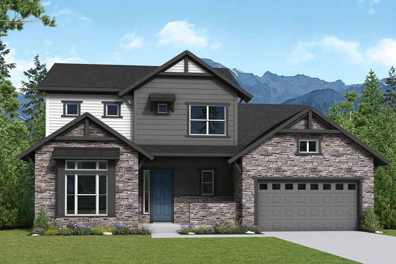 Coralberry II - The Aurora Highlands The Vistas: Aurora, Colorado - David Weekley Homes
