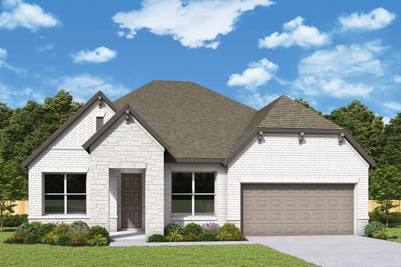 Larkspur - Brookewater - Ascent Collection: Rosenberg, Texas - David Weekley Homes