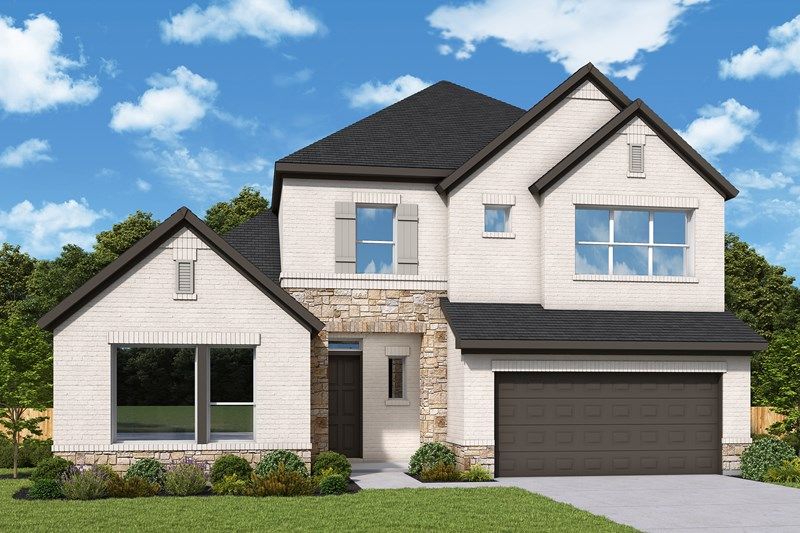 Daffodil - Grand Central Park - Ascent Collection: Conroe, Texas - David Weekley Homes