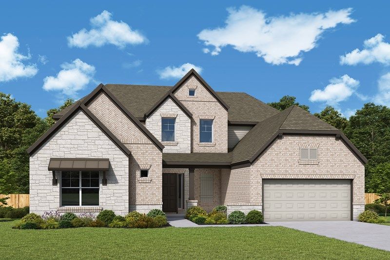 Buttercup - Dunham Pointe - Parkview Collection: Cypress, Texas - David Weekley Homes