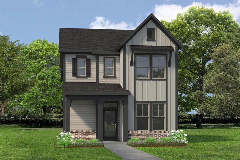 Gunderson - Two Step Farm - Cottages Row Collection: Montgomery, Texas - David Weekley Homes