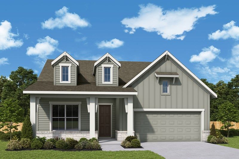 Rose - Pecan Square - Gardens: Northlake, Texas - David Weekley Homes