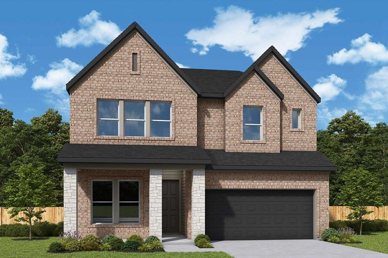 Plano - Jubilee - Reserve Collection: Hockley, Texas - David Weekley Homes