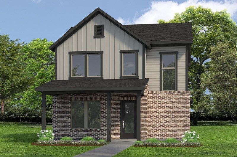 Benefield - Sienna - Landmark Row Collection: Missouri City, Texas - David Weekley Homes