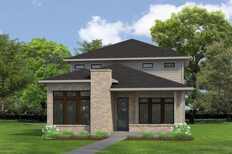 Sienna - Landmark Row Collection por David Weekley Homes en Houston Texas