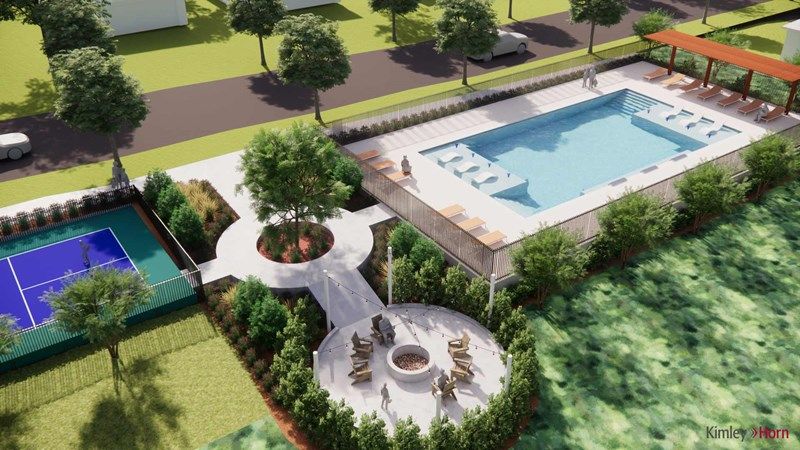 Crighton Cove - Enclave Collection por David Weekley Homes en Houston Texas