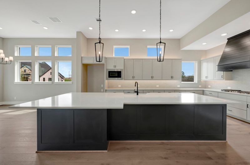 Briarley - Regency Collection por David Weekley Homes en Houston Texas