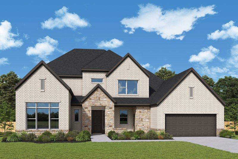 Whyburn Manor Series por David Weekley Homes en Dallas Texas