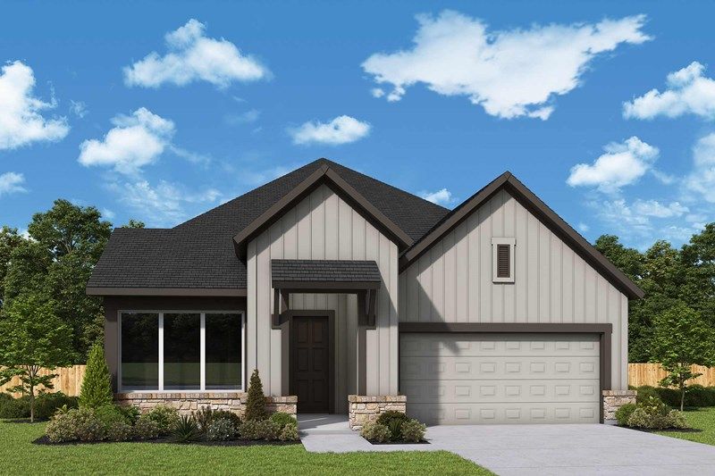 Rose - Headwaters 60' - Executive Series: Dripping Springs, Texas - David Weekley Homes