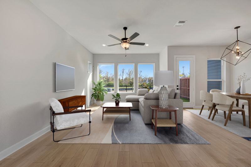Trails at Waterside - Garden Series por David Weekley Homes en Fort Worth Texas