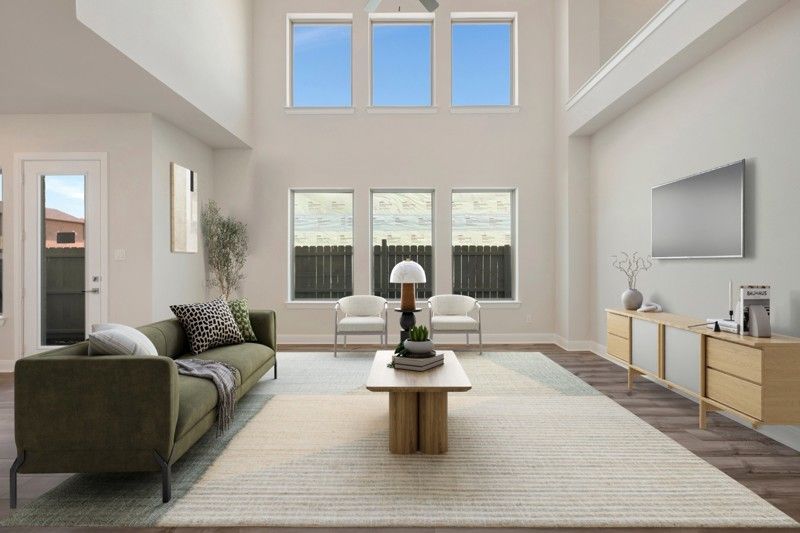 The Retreat at Harvest por David Weekley Homes en Dallas Texas