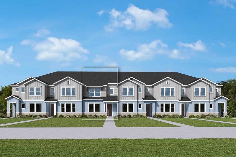 Amesbury - Palmeras at Crossprairie - The Palms Collection: Saint Cloud, Florida - David Weekley Homes