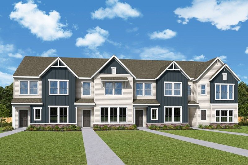 casa en Brightside Townes por David Weekley Homes