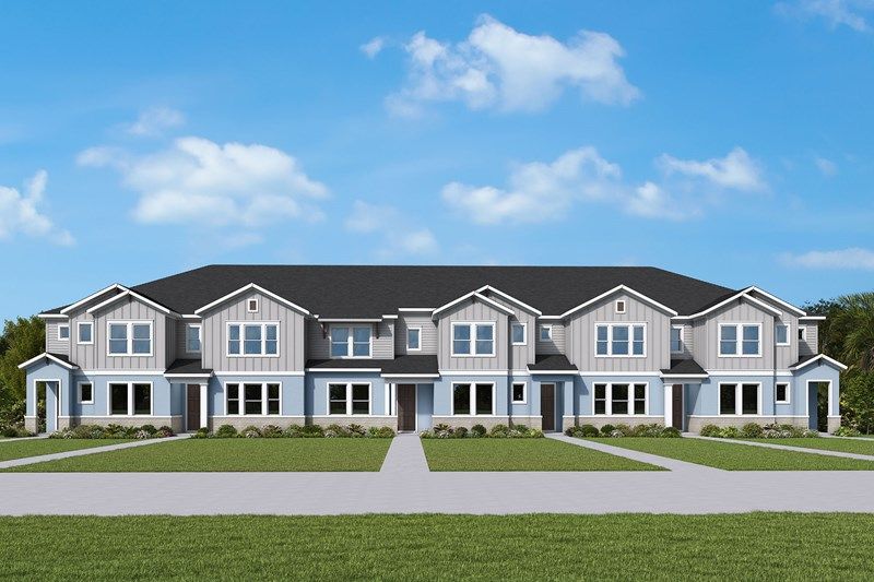 casa en Palmeras at Crossprairie - The Palms Collection por David Weekley Homes