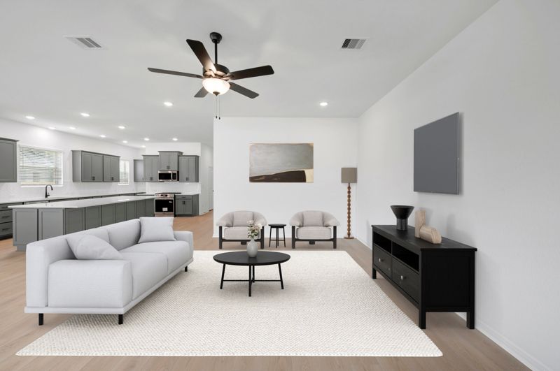 Escondido - Overlook Collection por David Weekley Homes en Houston Texas