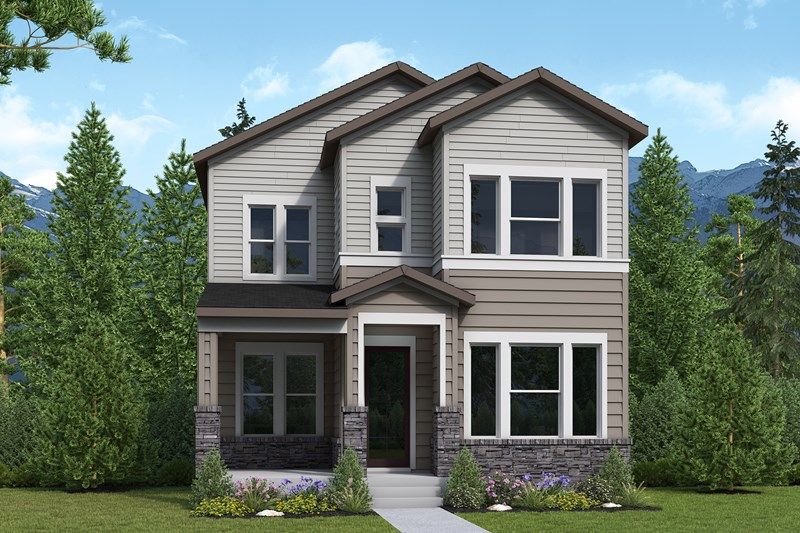 Baseline Peaks Collection por David Weekley Homes en Denver Colorado