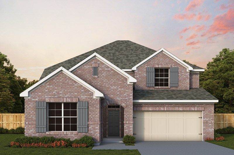 Walmsley - Sandbrock Ranch: Aubrey, Texas - David Weekley Homes