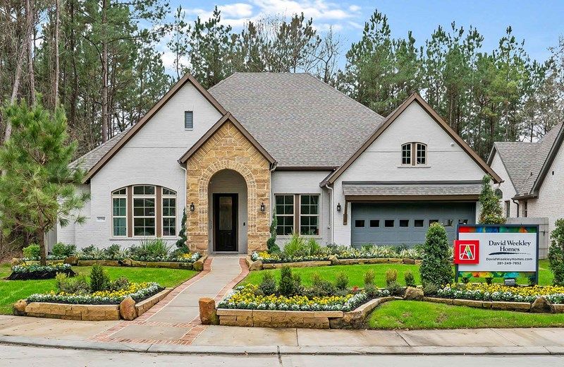 Augustine - Prairieland Village - Summit Collection: Cypress, Texas - David Weekley Homes
