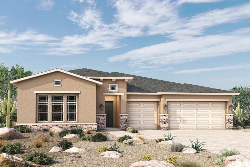 Christiansen - Canyon Views – 70’ Sunrise Series: Litchfield Park, Arizona - David Weekley Homes