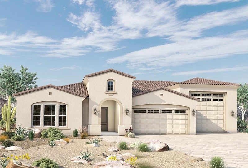 Blackjack - Canyon Views – 80’ Paradise Series: Litchfield Park, Arizona - David Weekley Homes