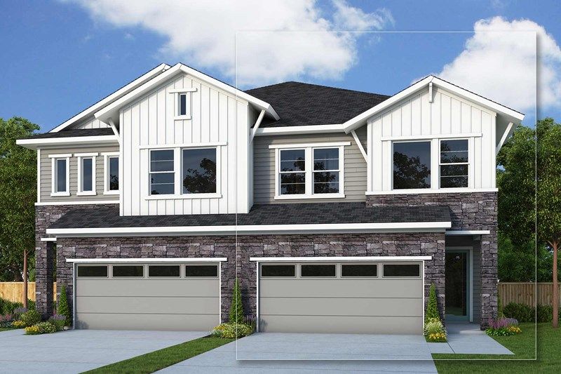 Rosamond - Kettering at eTown - Paired Villas: Jacksonville, Florida - David Weekley Homes