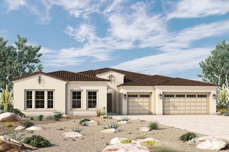 Wickenburg - Canyon Views – 80’ Paradise Series: Litchfield Park, Arizona - David Weekley Homes