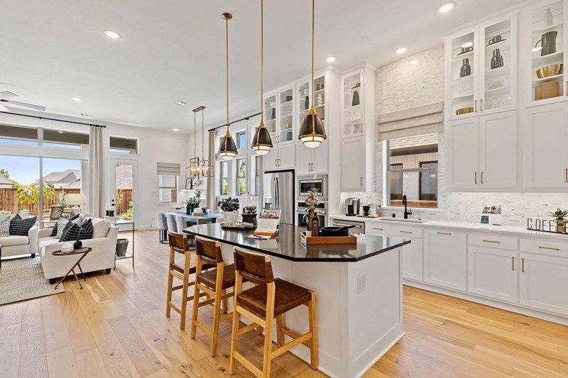 casa en Mustang Lakes por David Weekley Homes