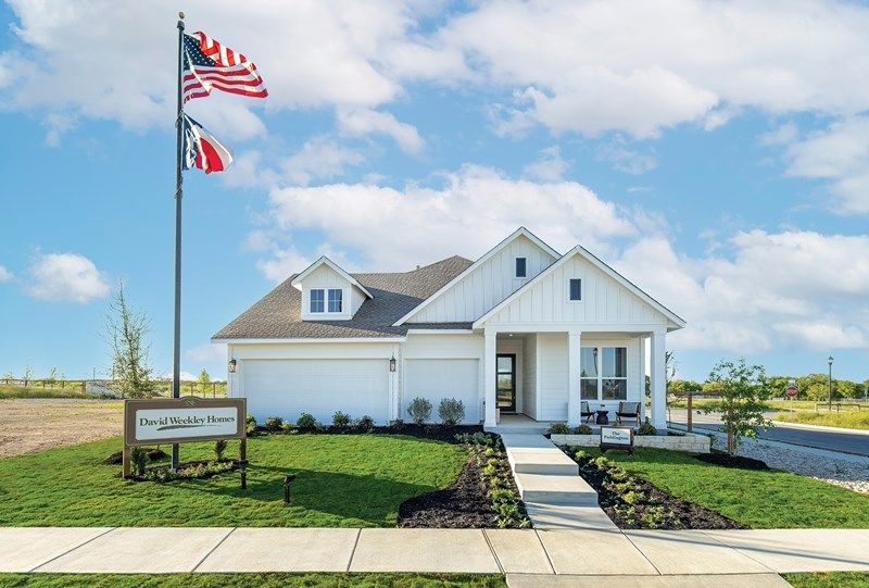 casa en The Crossvine 55’ por David Weekley Homes
