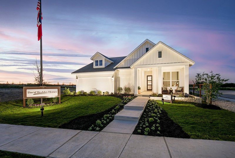 casa en The Crossvine 55’ por David Weekley Homes