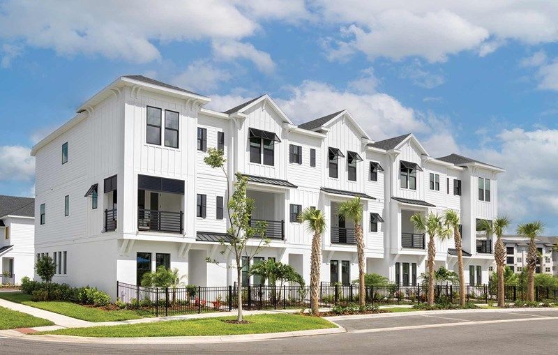 homes in Emerald Landing at Waterside at Lakewood Ranch – City Homes by David Weekley Homes