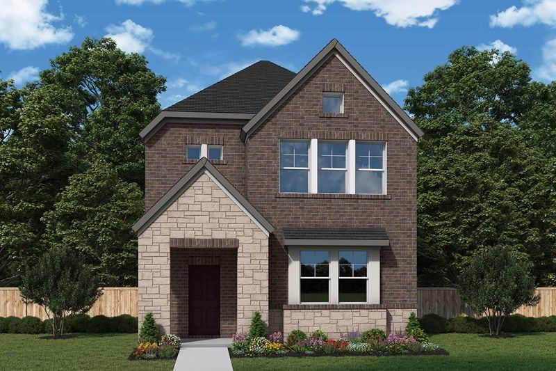 Jillian - Talia - Cottage Series: Forney, Texas - David Weekley Homes